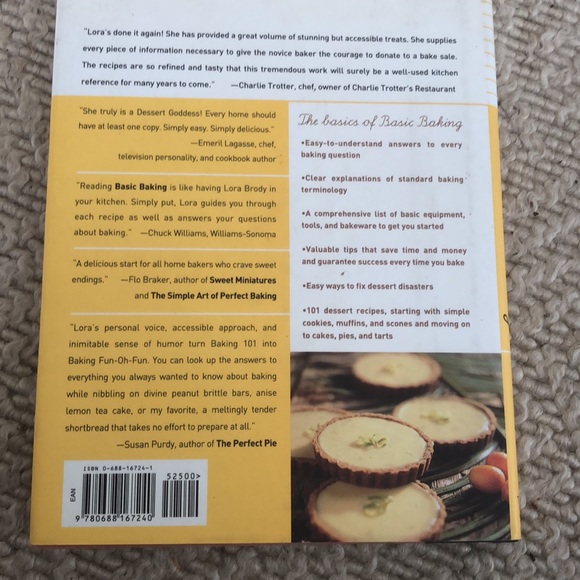 NWOT Basic Baking book by Lora Brody - Picture 4 of 7
